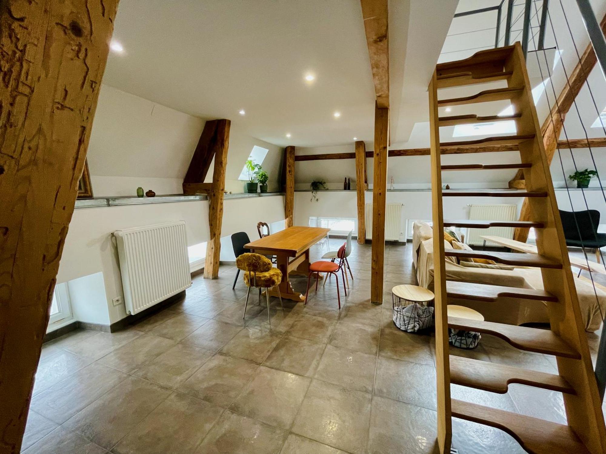 Duplex + Parking Gratuit Facile Apartment Sainte-Suzanne  Екстериор снимка