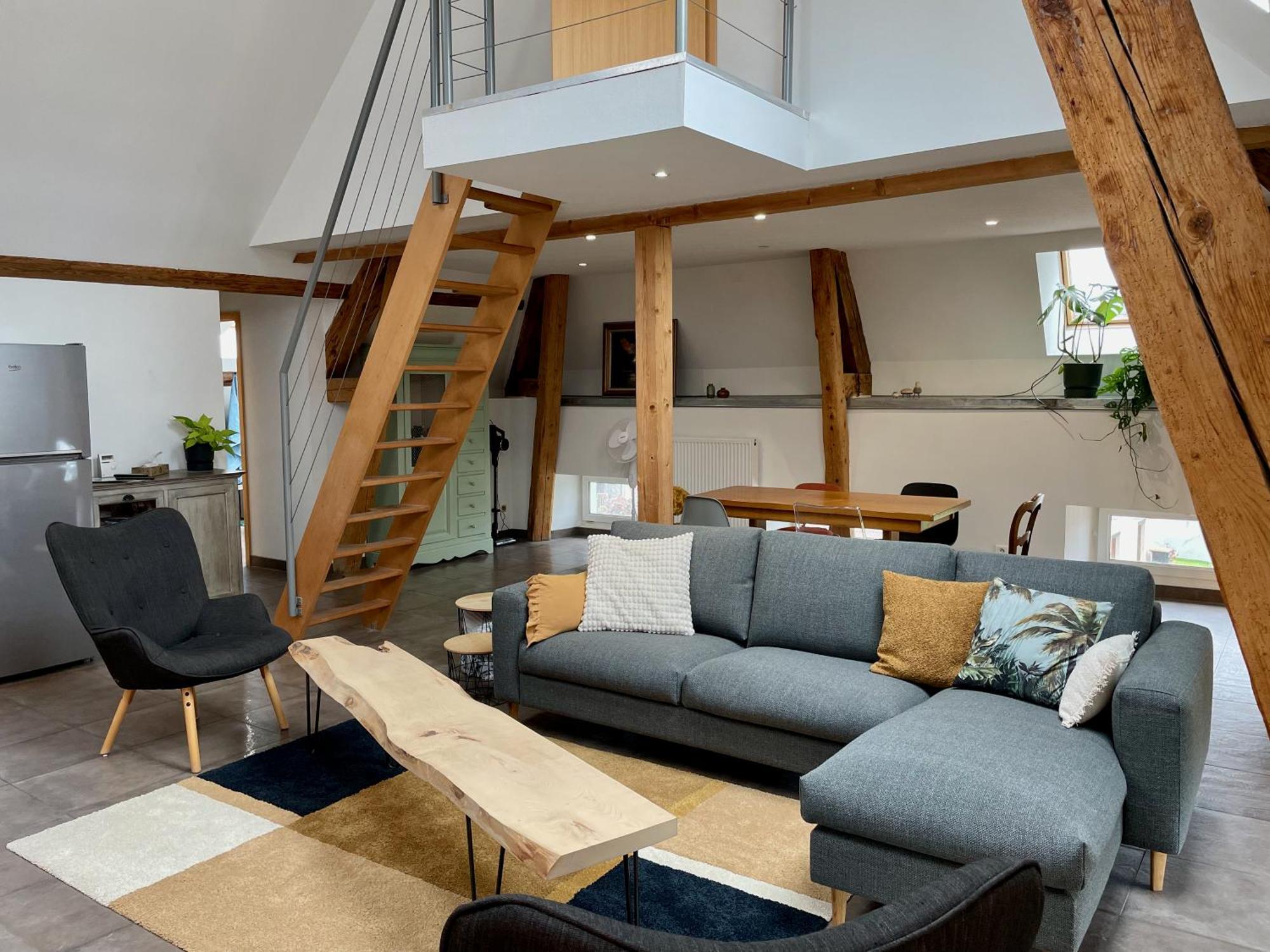 Duplex + Parking Gratuit Facile Apartment Sainte-Suzanne  Екстериор снимка